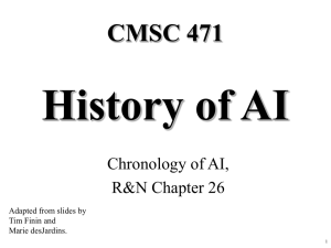 Philosophy and History of AI