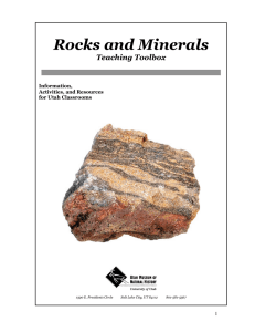 Rocks and Minerals