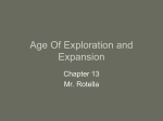 Age Of Exploration and Expansion