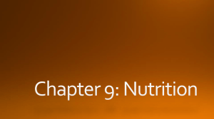 What is a Nutrient?
