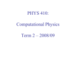 Computer Modeling and Simulations in Physics and Astronomy
