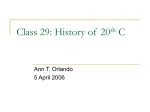 Class 29 History 20t..