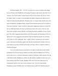 My Final Paper. - An Analysis of King Saladin and King Richard