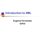 Introduction to XML