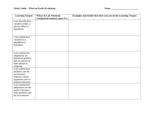 Study Guide Evolution 12-13