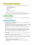 Suspected Case of Infectious Neurologic Disease