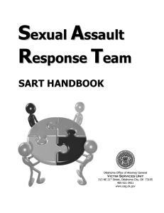 Sexual Assault Response Team (SART) handbook