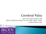 Cerebral Palsy - Health Sciences Center