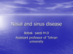 Nasal and sinus disease