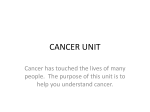 CANCER UNIT