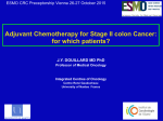 Adjuvant Chemotherapy for Stage II colon Cancer