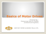 Basics of Motor Drives