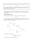 Find the Demand Function