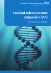 Familial adenomatous polyposis FAP