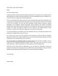 Benzodiazepine Discontinuation Letter Template