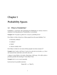 Introduction to Probability Theory