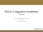 Pelvic Congestion Syndrome. - Center for Vein Restoration
