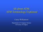 ATM Terminology - University of Calgary