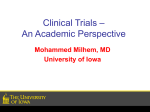 Clinical Trials - Iowa Cancer Consortium