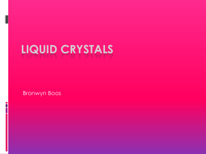 liquid crystals