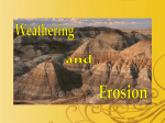 Weathering and Erosion Powerpoint
