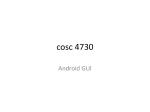 Android GUI