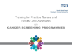 HCA PN: Cancer Screening Programmes