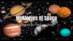Mysteries Of Space