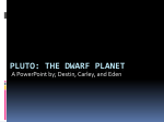Pluto -- The dwarf planet