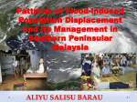 Patterns of Flood-induced Population Displacement and its