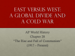 AP Cold War Military Conflicts