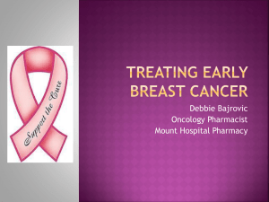 chemotherapy - Breast Cancer Research Centre WA