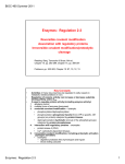 Enzymes: Regulation 2-3