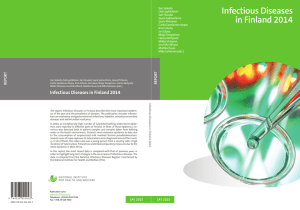 Infectious Diseases in Finland 2014