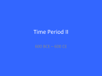 Time Period II