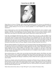 Charles Darwin 1809-1882 - The Ongar Wildlife Society