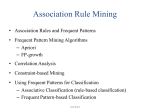 Association Rule Mining