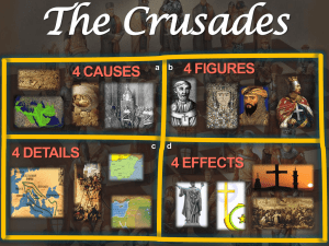 Crusades 4 by 4 PPT