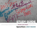 STUDY GUIDE - Signature Theatre