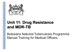 Unit 11: Drug Resistance and MDR-TB - I-Tech