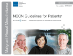 NCCN Guidelines for Patients® Malignant Pleural Mesothelioma