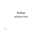 python