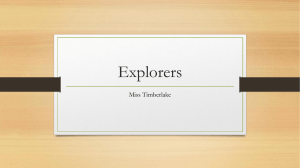 Explorers Lessons