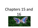 Chapters 15 and 16