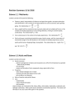 Science 1.5 Acids and Bases