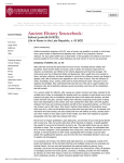 Ancient History Sourcebook: - MPH History - MTS