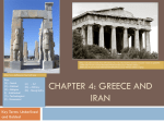 Chapter 4 - Greece and Iran, 1000