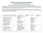 Electronics and Communication Engineering by