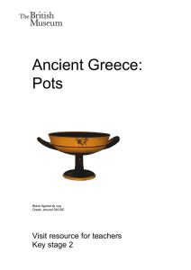 Ancient Greece: Pots