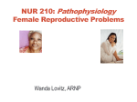 Female Reproductive Problems: Pathophysiology